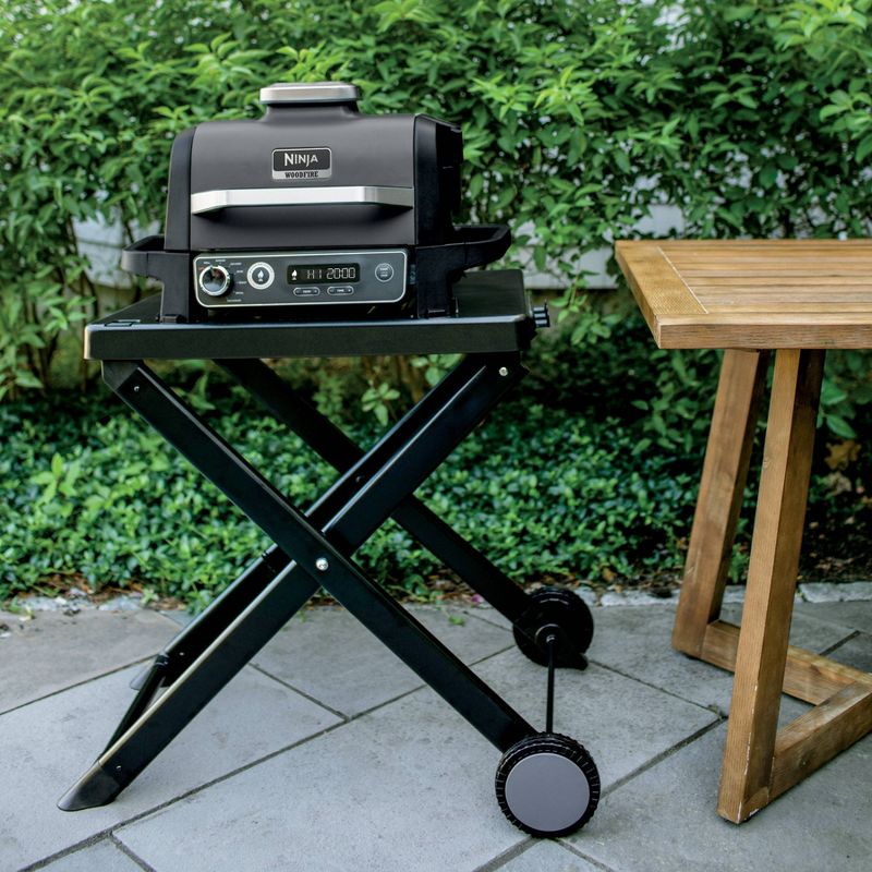 Ninja Woodfire Outdoor Collapsible Grill Stand - Compatible with Ninja Woodfire Grills - XSKSTAND, 3 of 6