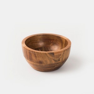Grava Acacia Wood Bowls- Set of 3 - 1 of 4