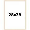 PosterPalooza | 28x38 Wide Barnwood Picture Frame, UV Acrylic, 6 Finishes - Grey, Brown, White, and Black - 2 of 4
