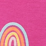 hot pink rainbows