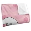 Kids' The Smurfs Smurfette Silky Touch Blanket White 36X58 - 3 of 4