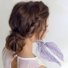 Unique Bargains Fashion Heart Pattern Hair Scrunchies 1 Pc - 2 of 4