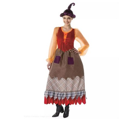 Studio Halloween Salem Goofy Witch Hocus Pocus Inspired Adult Costume