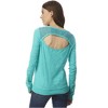 Aeropostale Womens Ls Crochet Back Basic T-Shirt - 2 of 2