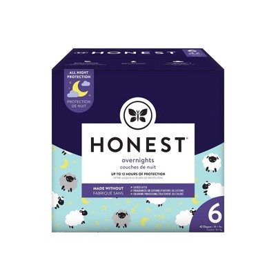 honest diapers size 6