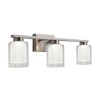 Artcraft Lighting Saville 3 - Light Vanity in  Brushed Nickel - 3 of 4