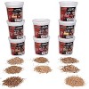 Camerons Wood Smoking Chips Variety Gift Set - Set of 8 Pints Extra Fine Cut Sawdust - Smoking Guns  Smokers  Smoke Boxes (Oak  Apple  Cherry  Pecan - 2 of 4