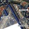 Non-Slip Rug Machine Washable 8'x10' ¨C Vintage Floral Area Rug Stain Resistant Traditional Carpet with Non-Slip Backing - 3 of 4
