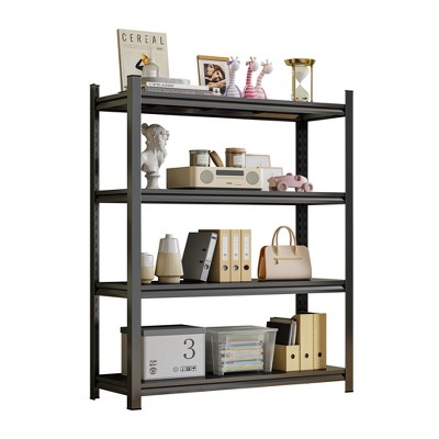 Mlmh & Kngwa Metal Storage Shelving Units,Adjustable Height Storage Rack, Garage Shelves