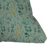 Holli Zollinger Zarah Wildflower Outdoor Throw Pillow Green - Deny Designs - 2 of 3