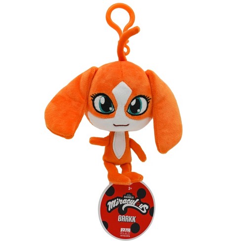 Miraculous Ladybug Kwami Lifesize 5 inch Plush Clip on Toy Super Soft Collectible With Glitter Stitch Eyes And Color Matching Backpack Keychain Target