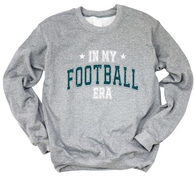 Simply Sage Market Women's Graphic Sweatshirt In My Football Era - Green