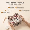 LOVEVOOK Travel Makeup Bag for Women 2Pcs Set, Puffer Waterproof Cosmetic Organizer - 2 of 3