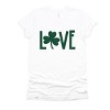 Simply Sage Market Love Clover Puff  Short Sleeve Tee - 2 of 4