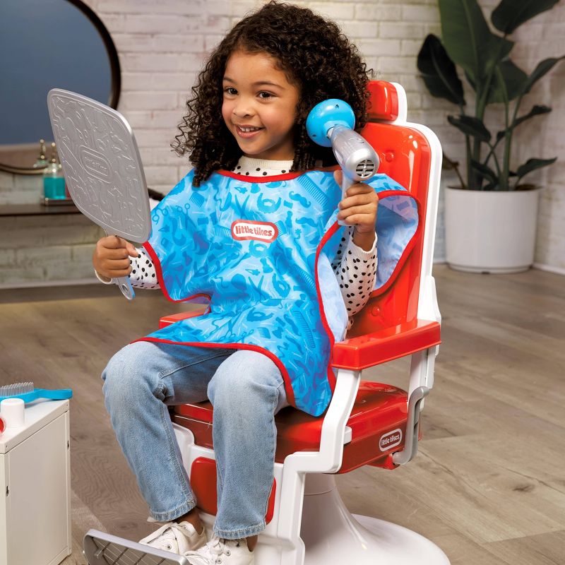 Little Tikes Hair Salon Beauty Set with 20 Accessories Pretend Play Barber Shop Stylist, 5 of 10