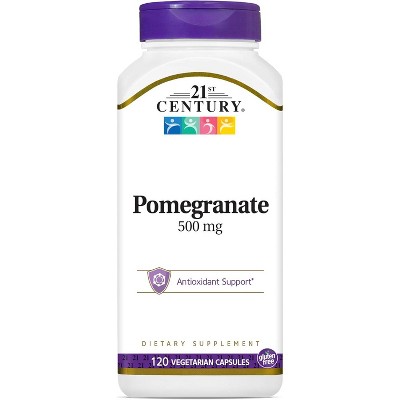 21st Century Pomegranate 500 mg – 120 Vegetarian Capsules
