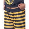 Harry Potter Womens' Hogwarts House Crest Jogger Pajama Set-All Houses - 4 of 4