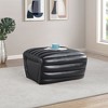 Meridian Furniture,Vega Vegan Leather Ottoman - 2 of 4