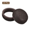 Unique Bargains Formed Felt Smooth Furniture Tile Floors Round Sliding Pads 20 Pcs - 3 of 4
