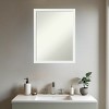 Amanti Art Bethany Non-Beveled Wood Framed Bathroom Vanity Wall Mirror - 4 of 4
