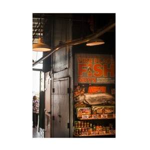 Yale Gurney 'Pike Place Fish Guys' Canvas Art - 1 of 4