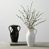 Sullivans 8" Natural Rimmed White Vase - 4 of 4