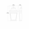 Elk Home Forged Provincial 2 - Light Wall Light in  Charcoal - 3 of 4