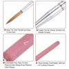 Unique Bargains Detail Nylon Miniature Painting Brush 3 Pcs - 4 of 4