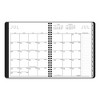 Contempo Lite Academic Year Weekly/Monthly Planner, 8.75 x 7.87, Black Cover, 12-Month (July to June) 2024 to 2025 - 2 of 4