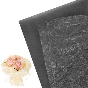 Unique Bargains Floral Pearlescent Durable Gift Wrap Paper 20 Pcs - 1 of 4