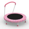 Angel Sar 36inch Kids Trampoline with Handle, Mini Trampoline for Children Ages 3-8, Indoor Outdoor Use, 150lb Capacity - 3 of 4