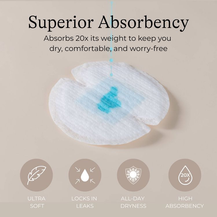 Lansinoh Stay Dry Disposable Nursing Pads, 3 of 11