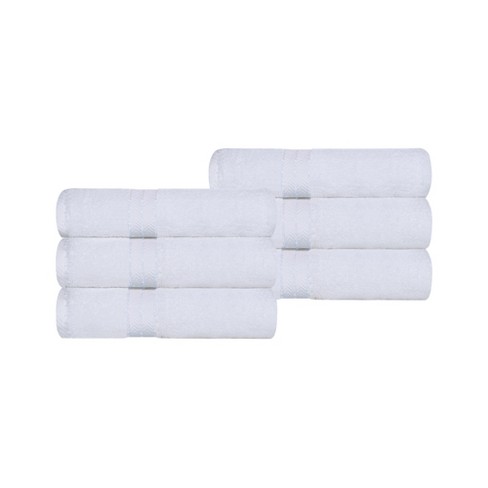 Premium Cotton 800 Gsm Heavyweight Plush Luxury 4 Piece Bathroom Towel Set,  White - Blue Nile Mills : Target