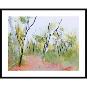41" x 33" Loop Trail Through Swamp Oak Woodland by Ann Gordon - Amanti Art: Giclee Landscape Print - 1 of 3