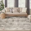 Nourison Sustainable Trends Modern Farmhouse Woven Area Rug Ivory/Gray - 4 of 4