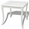 vidaXL Dining Table 31.5 inches x31.5 inches x30 inches  High Gloss White - image 2 of 4