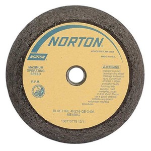 Norton  Flaring Cup Wheel,4x3x2 In x,5/8-11 66253198583 - 1 of 2