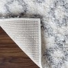 Boho Geometric Diamonds Plush Indoor Shag Area Rug or Runner by Blue Nile Mills - 4 of 4