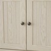 Gulches 4-Tier 72" Corner Storage Cabinet with 8 Doors, Tall Farmhouse Cabinet for Bathroom, White MDF Spacious Shelves Organizer - 2 of 4