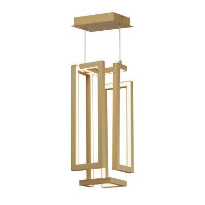 ET2 Lighting Penrose 1 - Light Pendant in  Gold