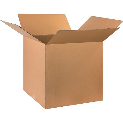 The Packaging Wholesalers 27" x 27" x 27" Shipping Boxes 32 ECT Brown 15/Bundle (BS272727)