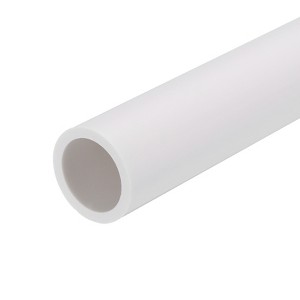 Unique Bargains PVC Water Plumb Crafts Cable Sleeve Rigid Round Pipes 14" Length - 1 of 4
