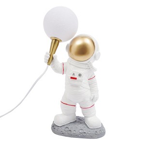 YIYIBYUS Astronaut Table Lamp, Night Light for Children, Spaceman Moon Desk Lamp - 1 of 4
