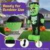 ChicFurnit Inflatable Holiday Decorations Frankenstein Monster with Details for Outdoor Halloween Display, Multicolored, 17.93"*12.02"*12.02" - 4 of 4
