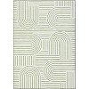 Modern Rainbow Striped Area Rug Washable Living Room Rugs Stain Resistant Non-Slip Backing Ultra-Thin Non Shedding,for Bedroom Playroom - 2 of 4