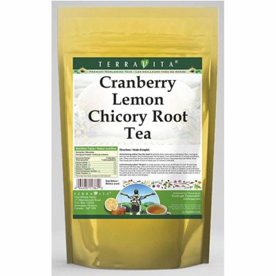 TerraVita Cranberry Lemon Chicory Root Tea (50 tea bags, ZIN: 562451, 1-Pack)