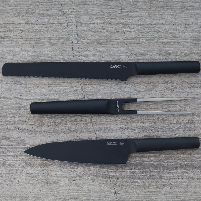 BergHOFF RON Non-stick Bread Knife, Titanium PVD Coating, Black, 4 of 6
