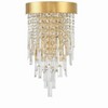 Crystorama Lighting Winfield 2 - Light Sconce in  Antique Gold - 3 of 4