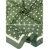 Elerevyo Women Polka Dots Large Vintage Satin Square Neckerchief Head Wrap Bandanas 35.4" X 35.4" - 4 of 4
