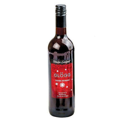 Grandpa Lundquist Glögg Traditional Scandinavian Winter Beverage 25.4 Fl. Oz. (Pack of 2)